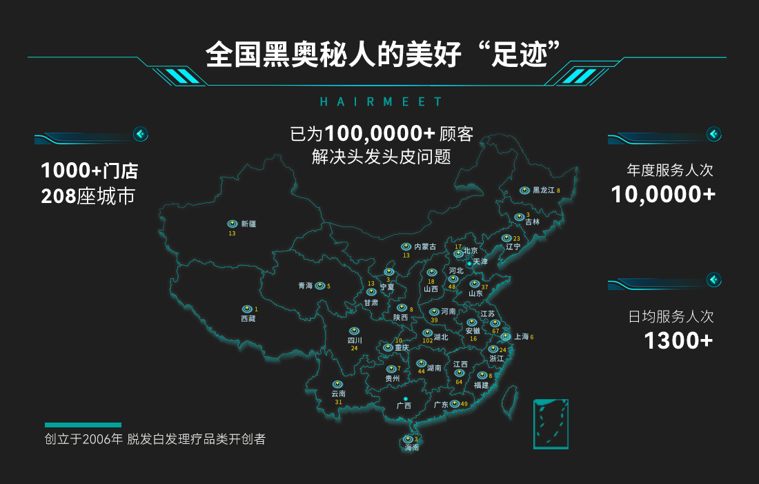 黑奥秘门店效果